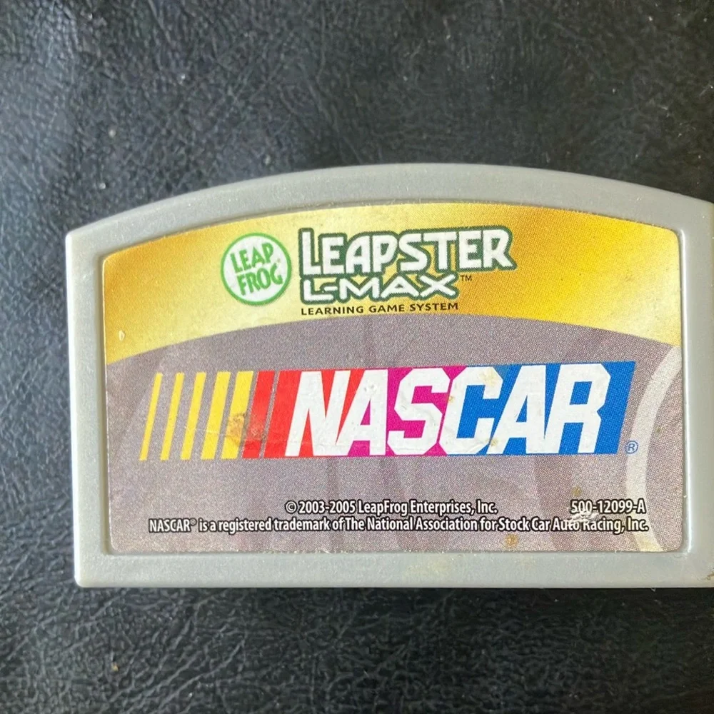 Leap frog leapster NASCAR game